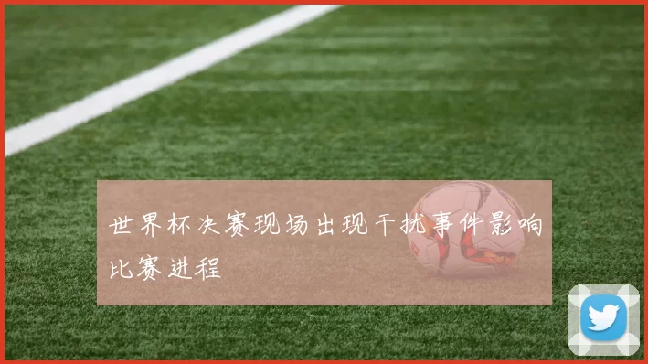 世界杯决赛现场出现干扰事件影响比赛进程